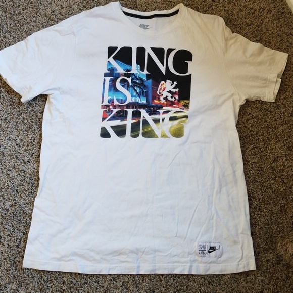 Nike Other - Nike Lebron James King is King T Shirt Mens XL A3